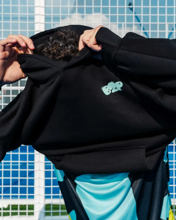 Bounce Tiffany Black Hoodie