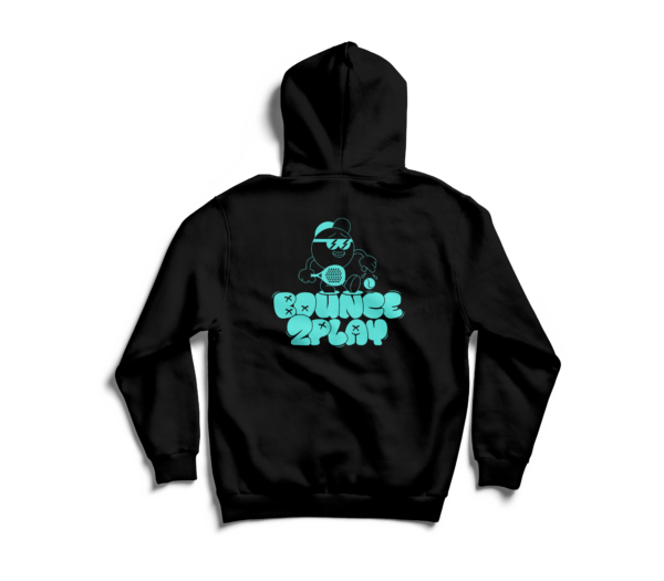 Bounce Tiffany Black Hoodie