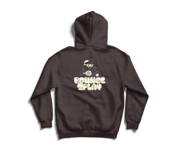 Bounce Earth Brown Off White Hoodie